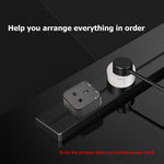 Track Sockets Power Track Socket Outlet Electric Mobile Track Socket Power Track Adapter for Office Kitchen and Living Room for The Second Generation Track