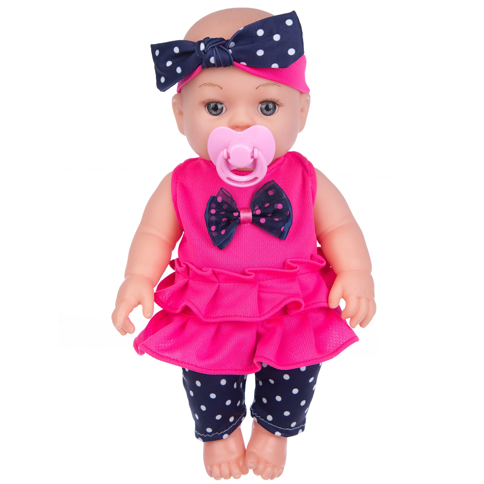Reborn Doll 12in Simulation Baby Doll Soft Plastic Reborn Doll Toys