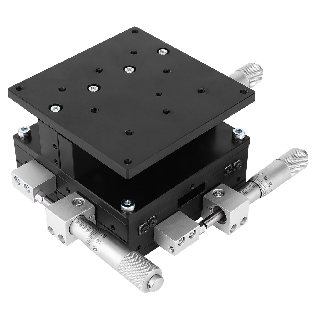 LD90-LM XYZ 3-Axes Trimming Platform Manual Linear Stage Tuning Sliding Table 90 x 90mm