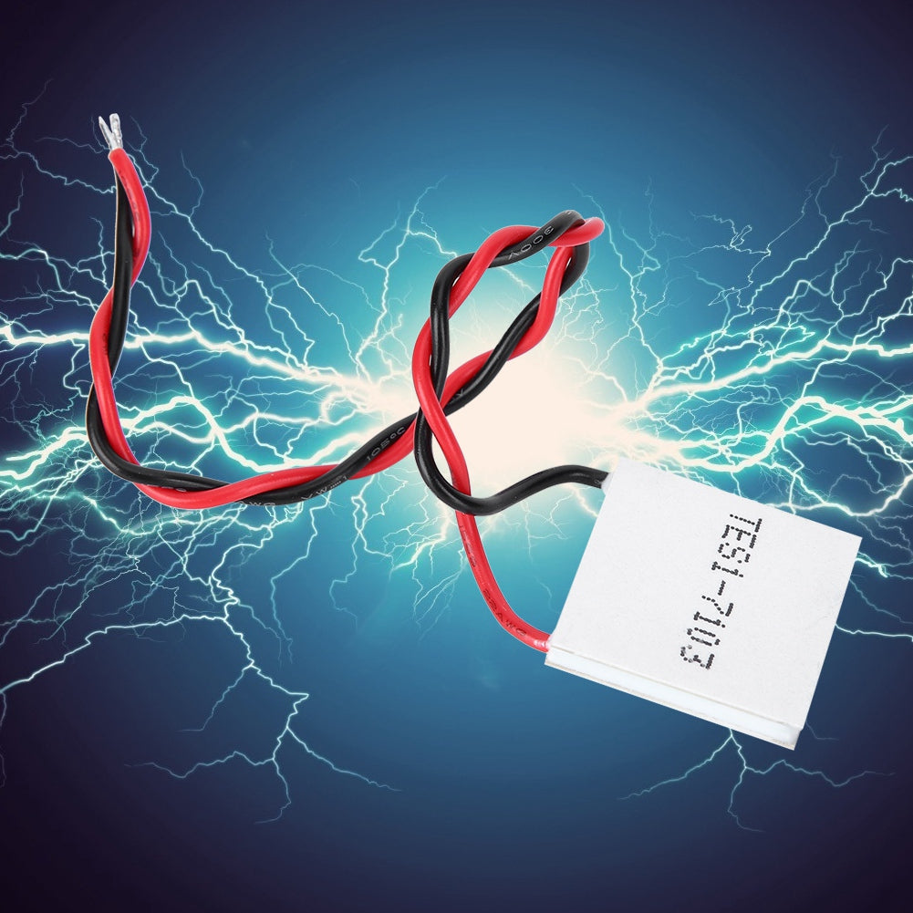 Cooling Plate Module Thermoelectric Generator Low Power Chip 8V TES1-7103 23x23mm