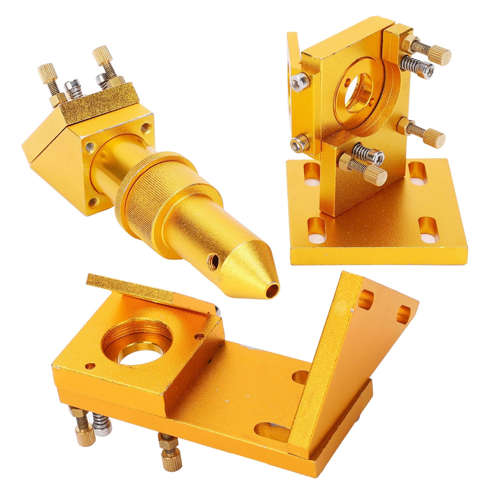 Laser Engraving Machine Lens Frame Complete Head Set Focusing Bracket Accessories Golden63.5