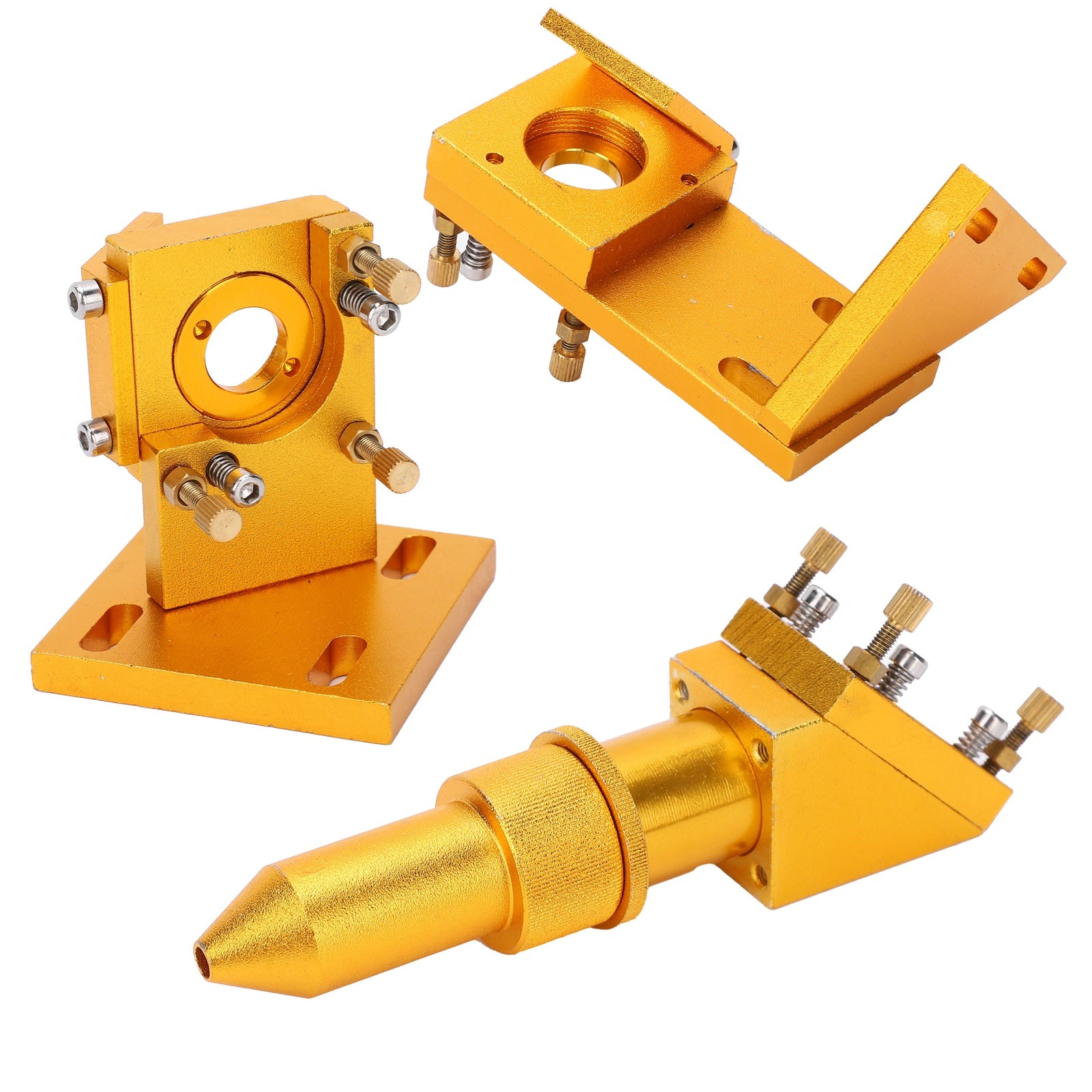 Laser Engraving Machine Lens Frame Complete Head Set Focusing Bracket Accessories Golden63.5