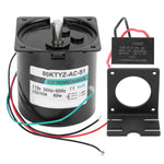 AC Synchronous Motor with Capacitance Bracket CW/CCW Large Torsion Low Speed 60W XD80KTYZ110rpm/min AC110V