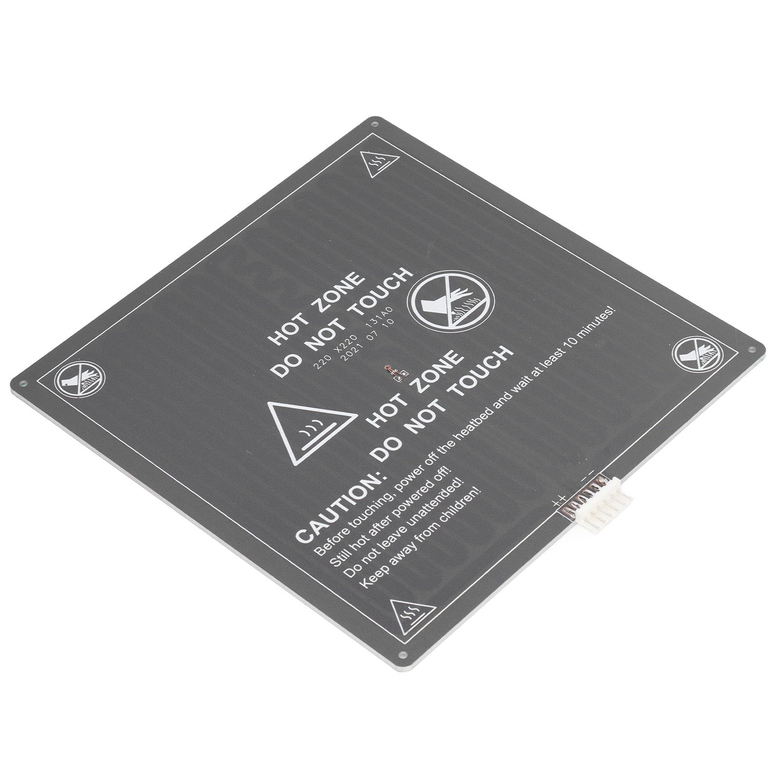 3D Printer Hot Bed Plate Aluminum Heated Mat Replacement 12V with Wire for Anet A8 A6