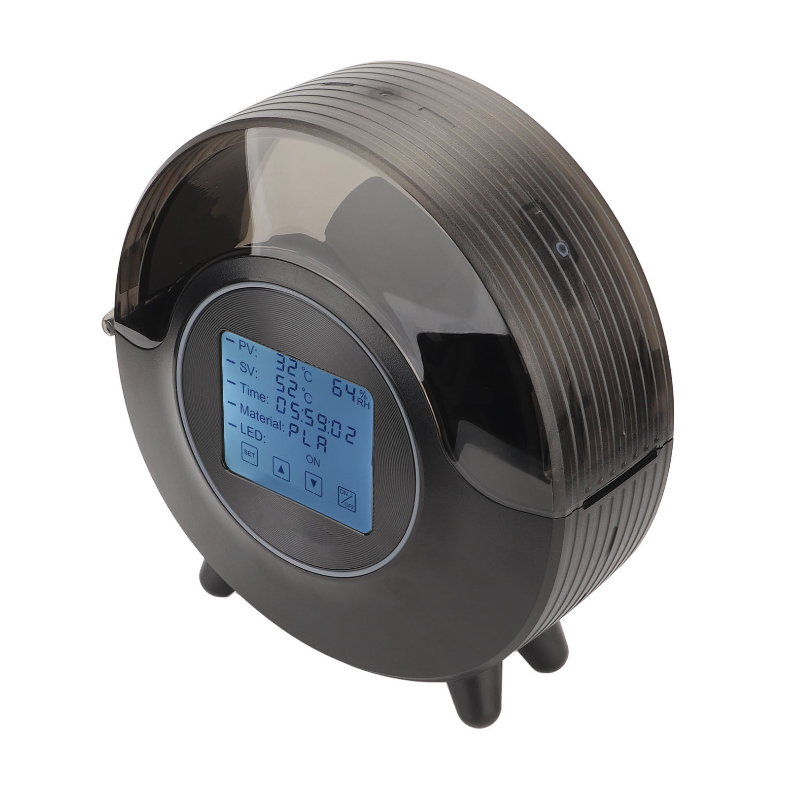 3D Printer Filament Dryer Box Touch Screen 360 Degree Heating Consumables Drying Box 100‑240V UK Plug