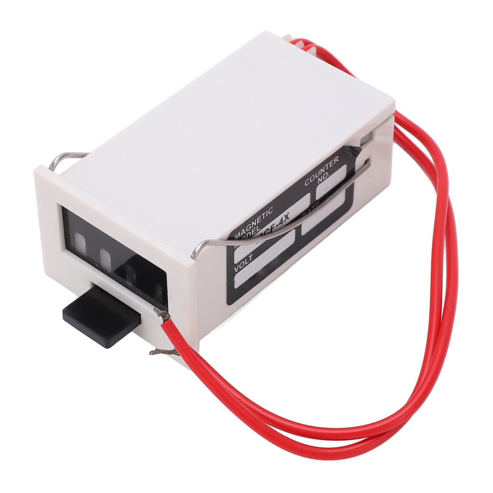 Electromagnetic Counter 4 Digit Accurate Measuring PC Industrial Digital Counter DC12V