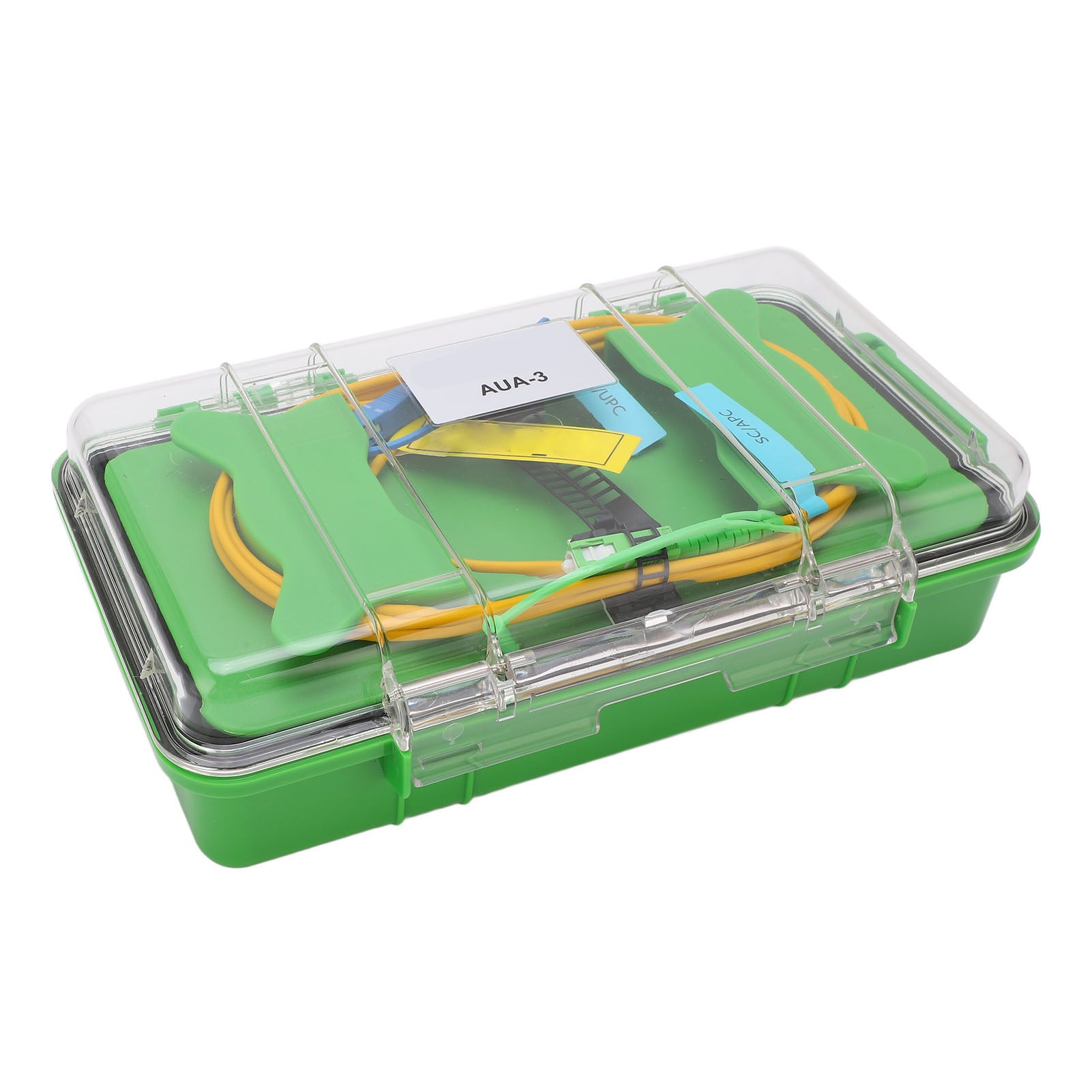 OTDR Launch Cable Single Mode Optical Fiber Test Extension Cord Box SC APC to SC UPC Connector 2000M