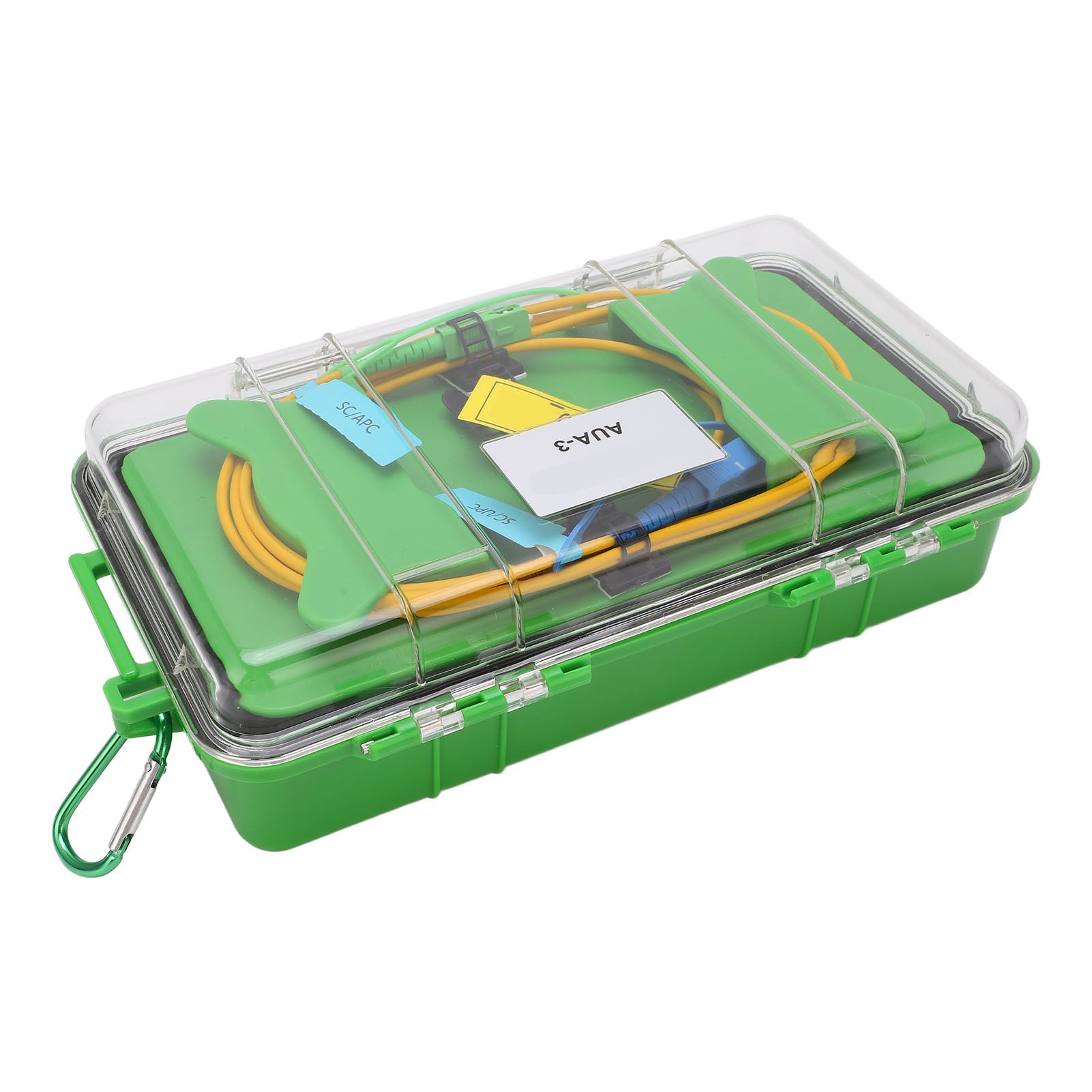 OTDR Launch Cable Single Mode Optical Fiber Test Extension Cord Box SC APC to SC UPC Connector 2000M