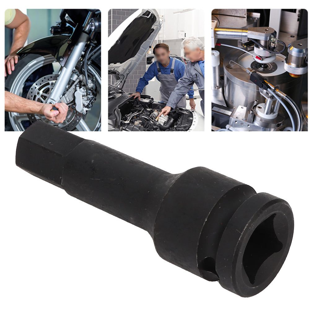 1/2in Socket Screwdriver Bit Hex Socket 42 Chrome Molybdenum Explosion Proof Air Impact Tool Accessories(1/2in Socket H14 )