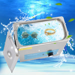 360T Ultrasonic Cleaning Machine Mechanical Timing Cleaner Equipment 6.5L 0~20minUK Plug 200~240V