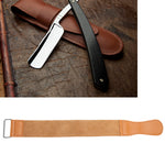 Swing Knife Cloth Double Layer Cowhide Shaver Hardware Metal Ring Accessories 46cm
