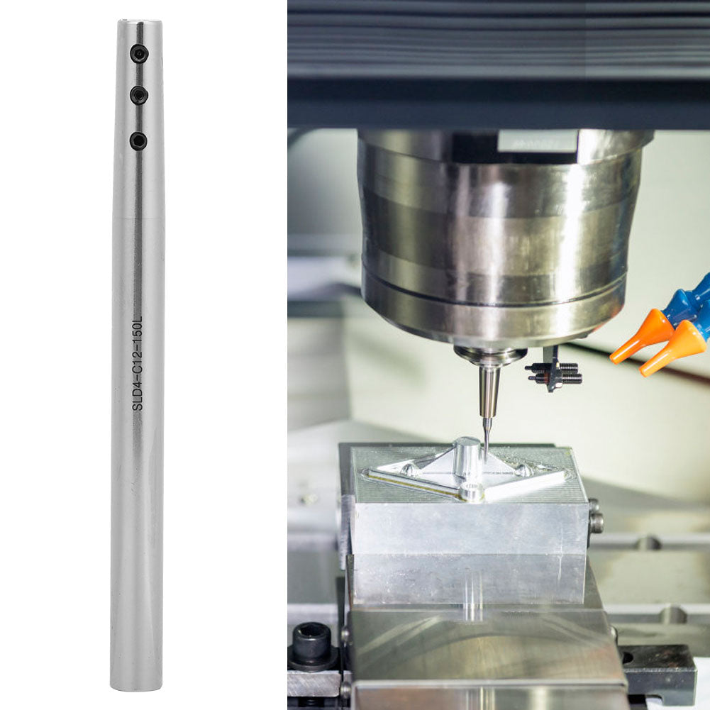 Mill Extension Holder Tungsten Steel Side Mounted CNC Milling Cutter Tool SLD4 C12-150L