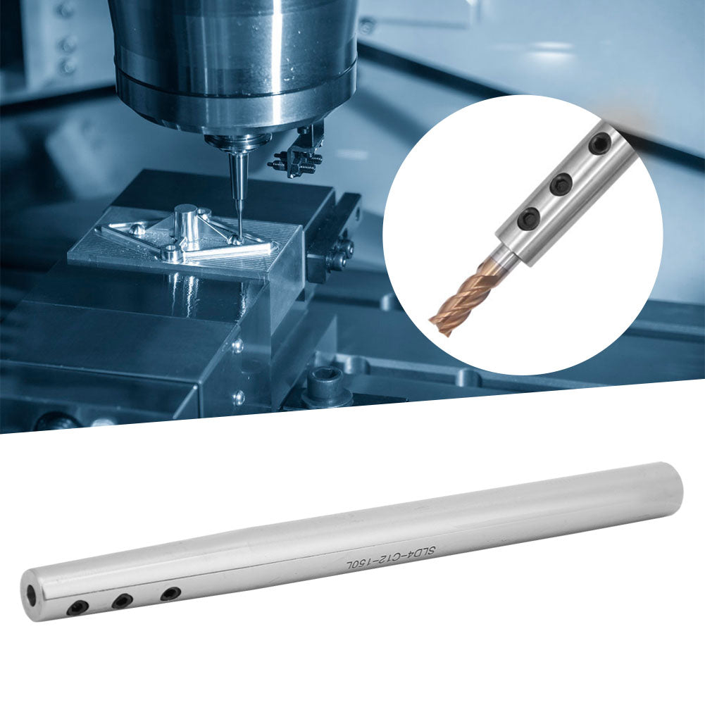 Mill Extension Holder Tungsten Steel Side Mounted CNC Milling Cutter Tool SLD4 C12-150L