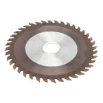 Woodworking Saw Blade HSS Cutting Accessory Bronze Coating Circular Cutting Saw Disc 105mm105mmx1.6mmx20mmx40T