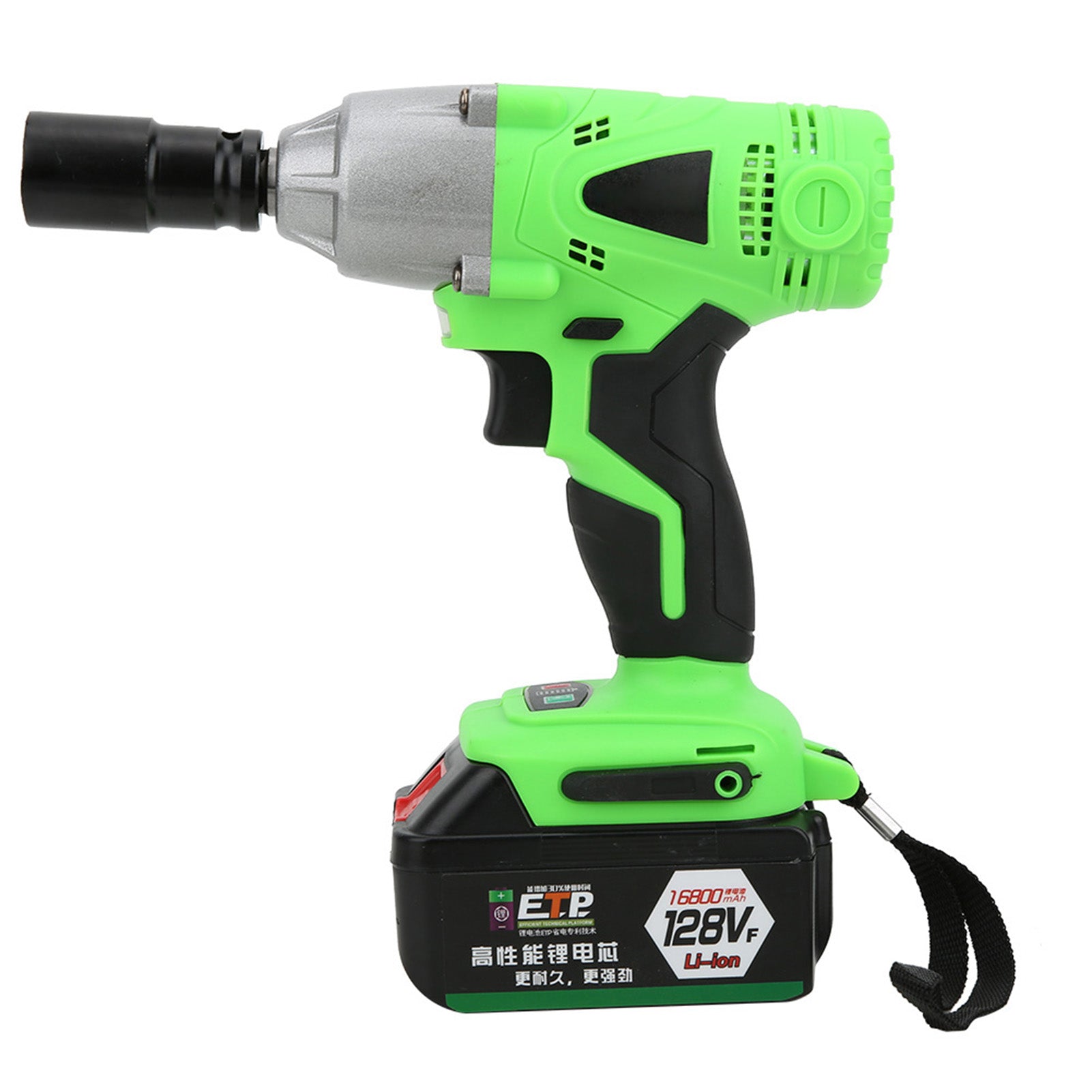 128Vf Electric Wrench Rechargeable Li Battery Hand Drill Wrench Power Tool