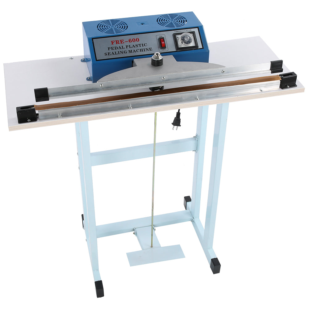 Foot Sealer Foot Pedal Heat Sealing Machine Electric Heat Sealer 600mmUS Plug 110V