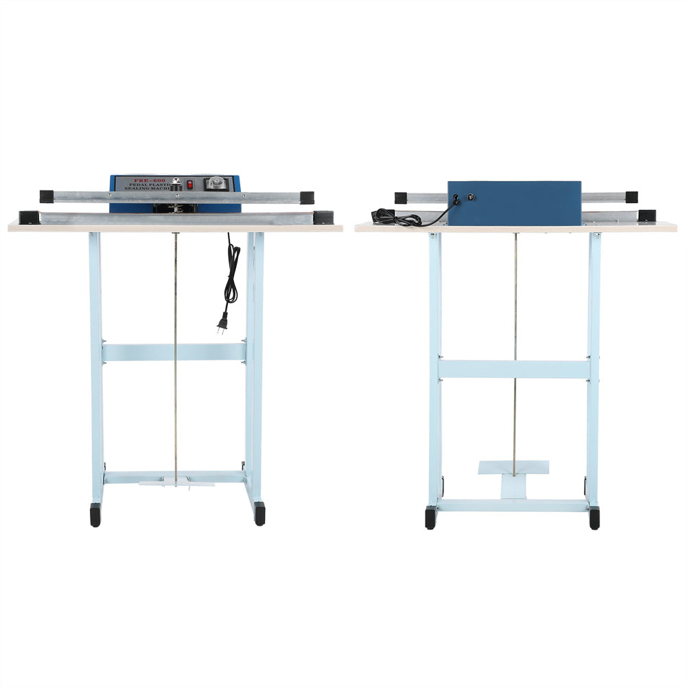 Foot Sealer Foot Pedal Heat Sealing Machine Electric Heat Sealer 600mmUS Plug 110V