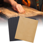 100PCs Sanding Sheet Hardware Accessory Waterproof Brown P280 Grit for Wet Dry Dual Use