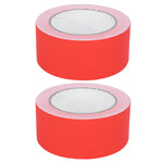 2pcs 10m x 50mm Red Cloth Base Tape High Viscosity Antiwear for Carpet Floor Pipe Repair