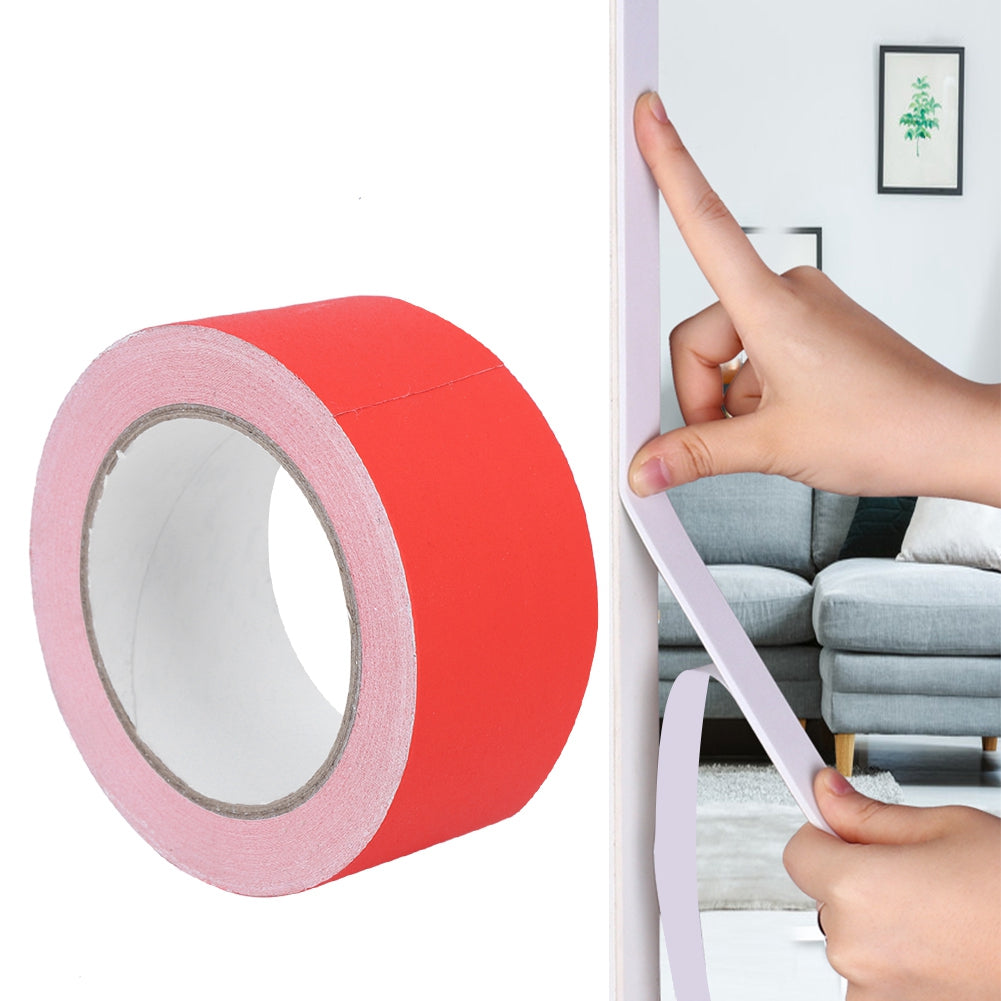 2pcs 10m x 50mm Red Cloth Base Tape High Viscosity Antiwear for Carpet Floor Pipe Repair