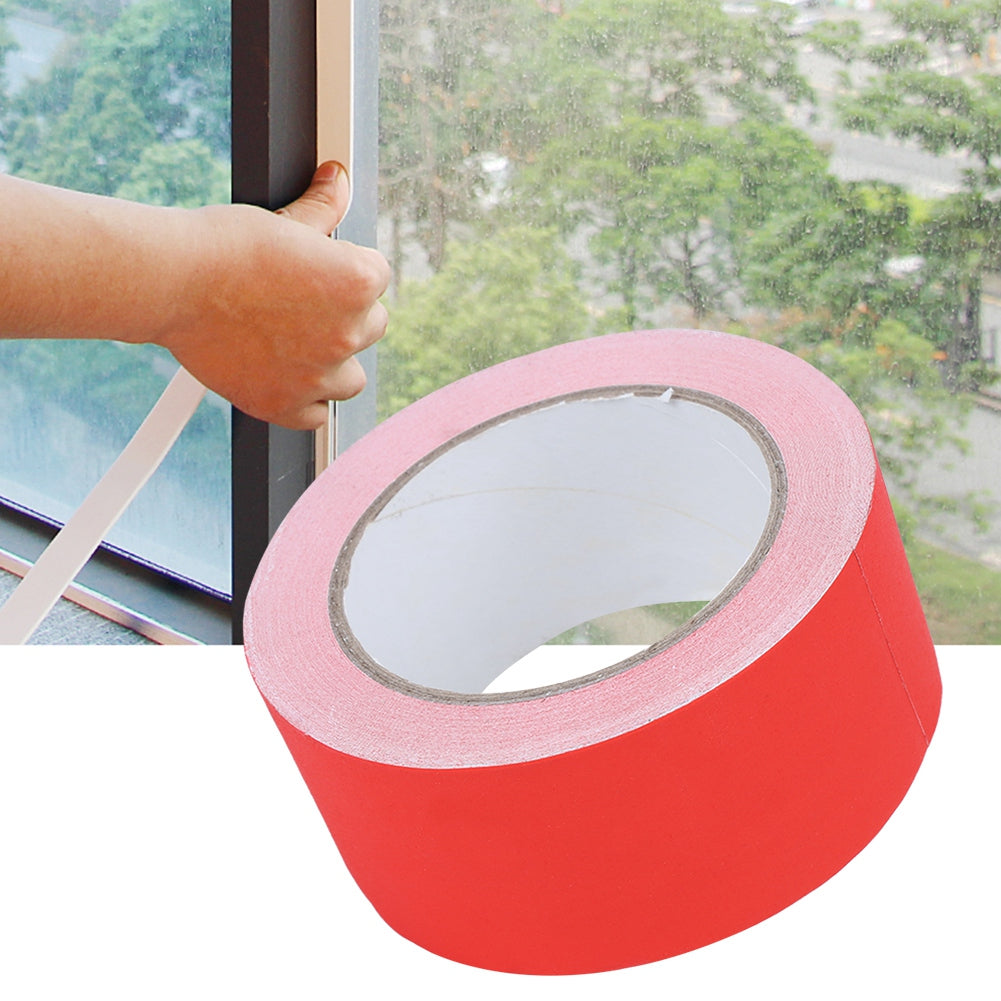 2pcs 10m x 50mm Red Cloth Base Tape High Viscosity Antiwear for Carpet Floor Pipe Repair