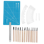 1 Set Wood Carving Tools Chisel Tool Steel Professional Woodworking Hand Tool Bracket B1