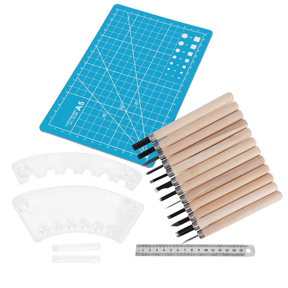 1 Set Wood Carving Tools Chisel Tool Steel Professional Woodworking Hand Tool Bracket B1