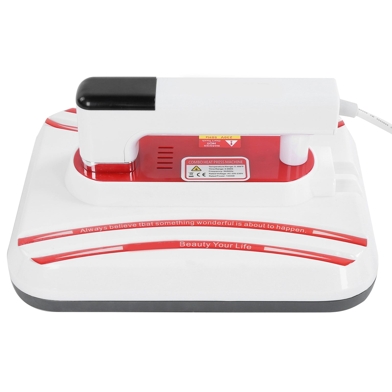 Heat Press Machine Portable Heating Transfer Machine MultiFunctional Iron 12 x 10 inch