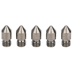 5Pcs 3D Printer Nozzle Set for MK8 1.75mm Consumables 0.2‑1.0mm Hardened Steel Accessories0.4mm
