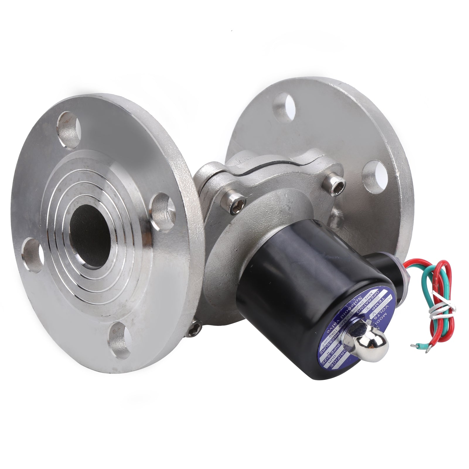 Solenoid Valve NBR NC DirectActing Water Air Stainless Steel Valves G1in 2W25025BF(DC24V )