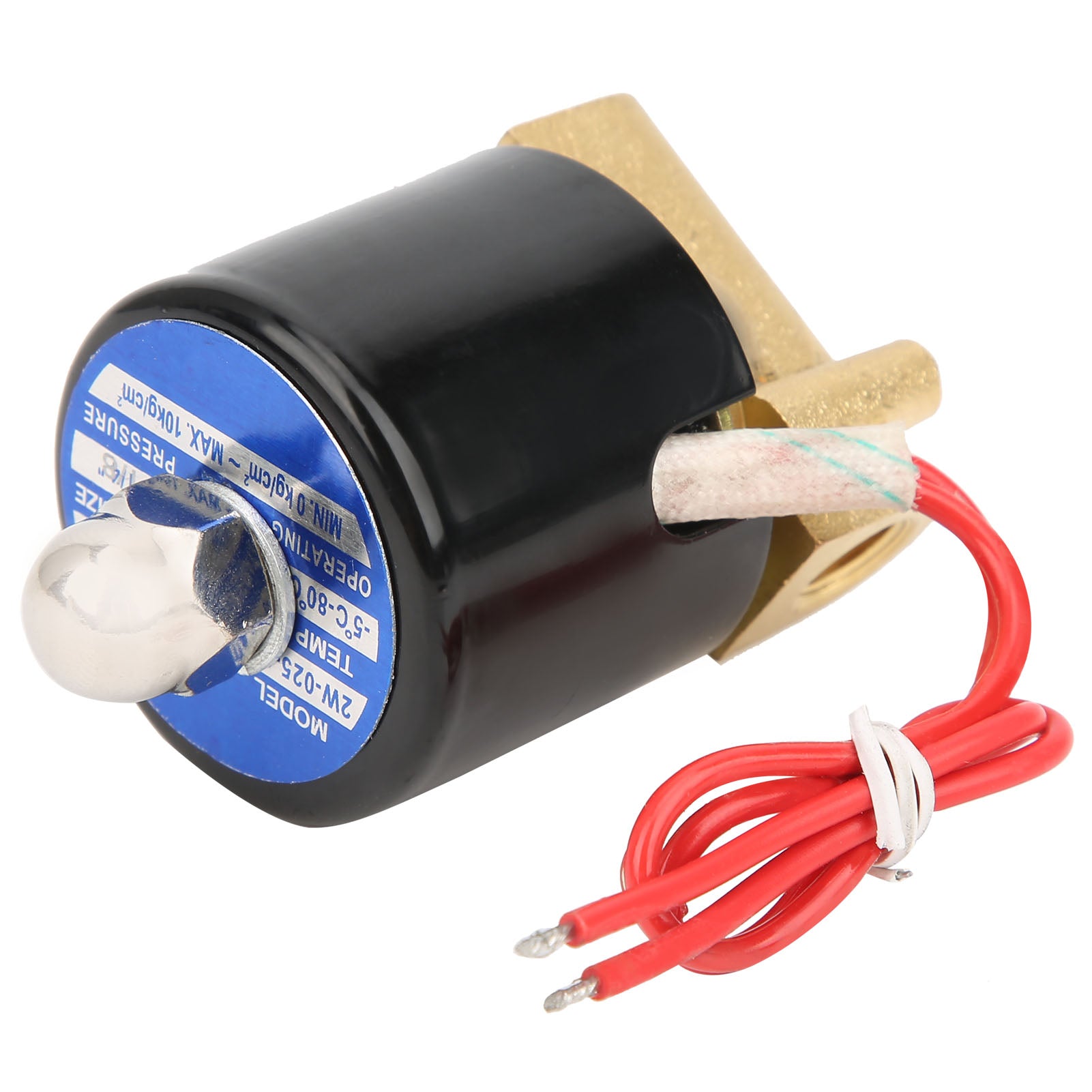 G1/8in Brass Valve Water Pressure Mechanical Normal Closed Direct Acting 2W-025-06AC110V