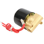 G1/8in Brass Valve Water Pressure Mechanical Normal Closed Direct Acting 2W-025-06AC110V