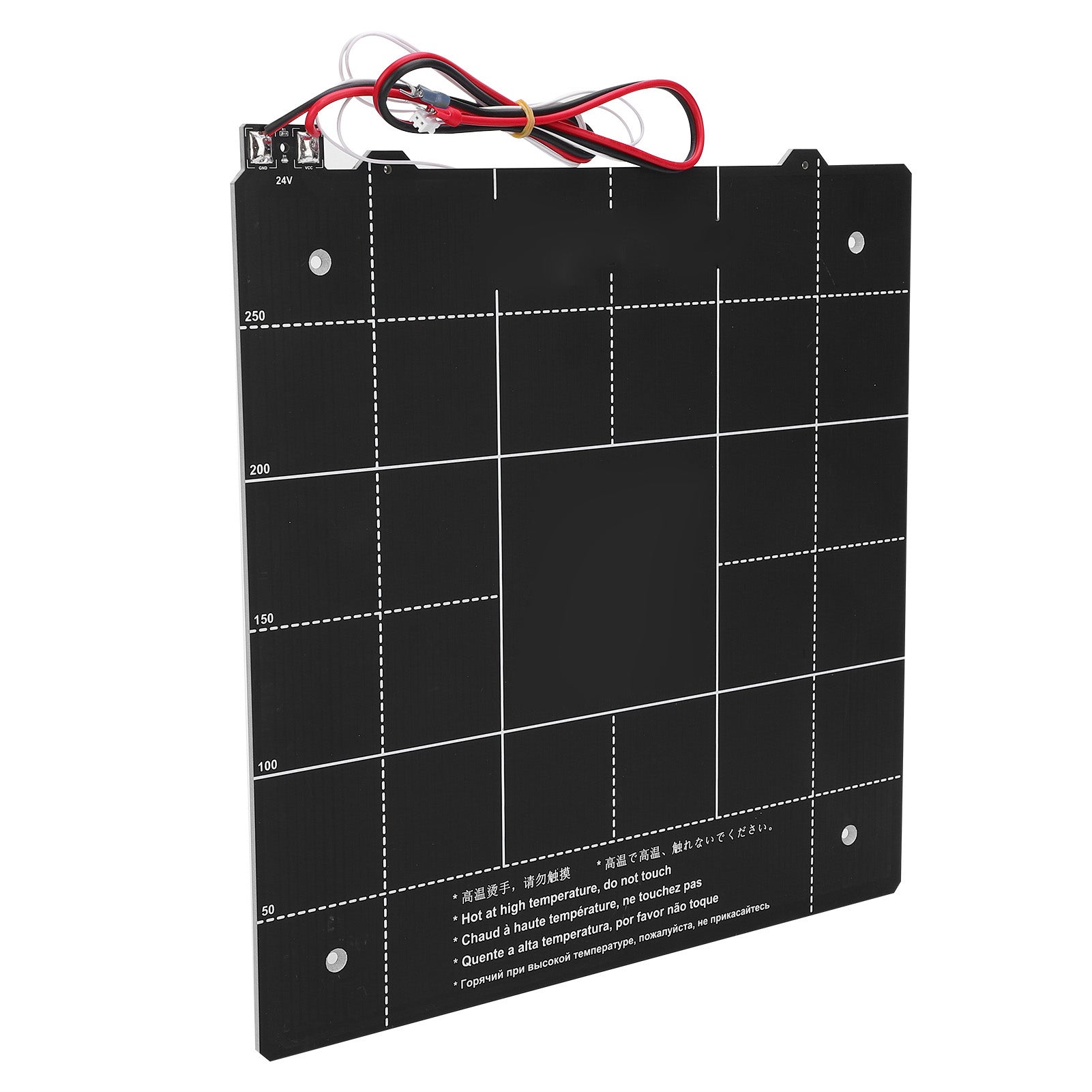 3D Printer Hot Bed Platform Magnetic Sticker Accessories for CR‑10 300x300mm 24V