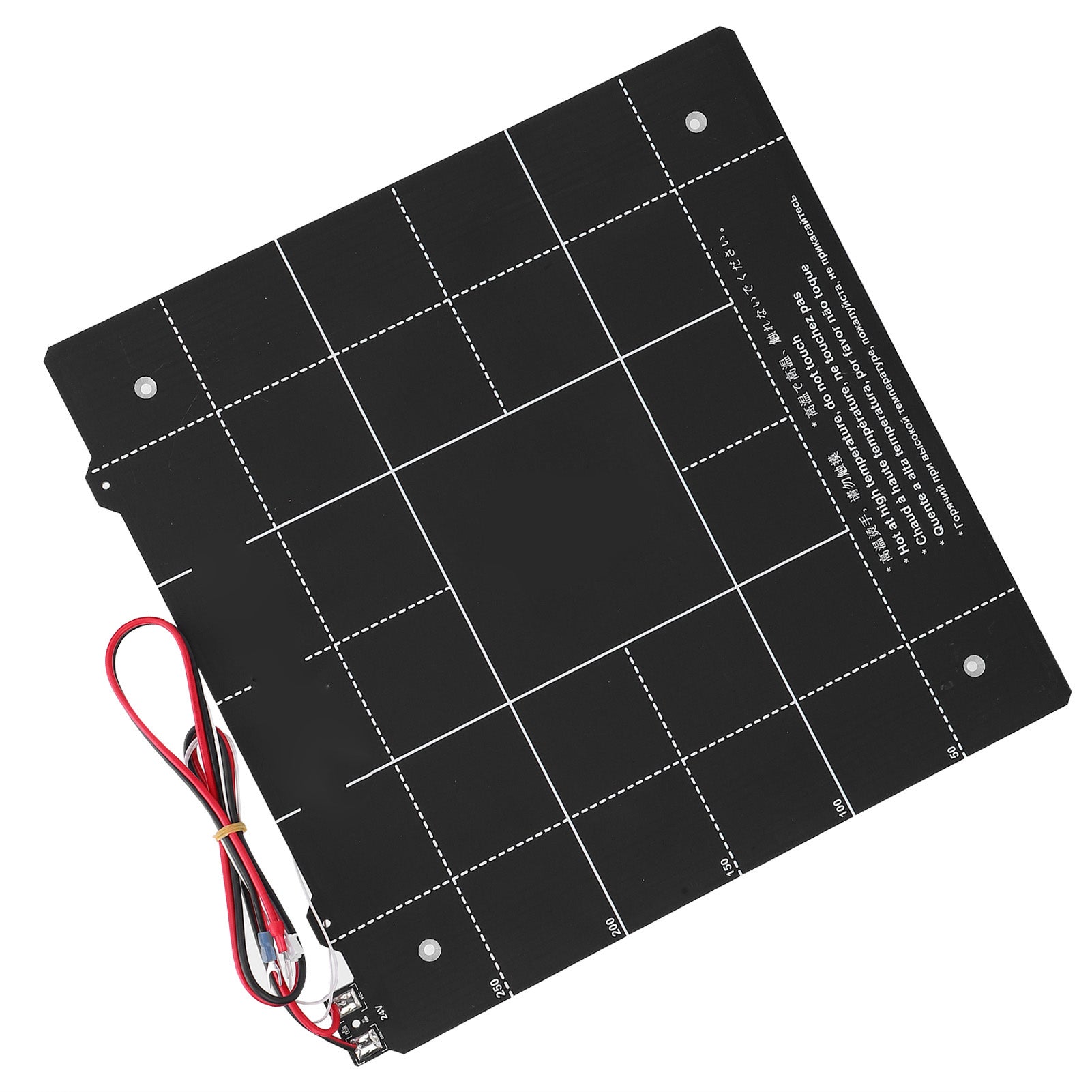 3D Printer Hot Bed Platform Magnetic Sticker Accessories for CR‑10 300x300mm 24V