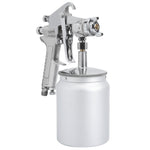 Spray Guns Set Lower Pot Sprayer for Wall Car Door Spraying 600CC W-71 1.8mm 0.25-0.35MPAAmerican Style
