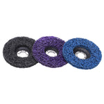3Pcs Angle Grinder Polishing Disc Elastic Resin Grinding Wheel Polishing Pad 4.5in 115mm