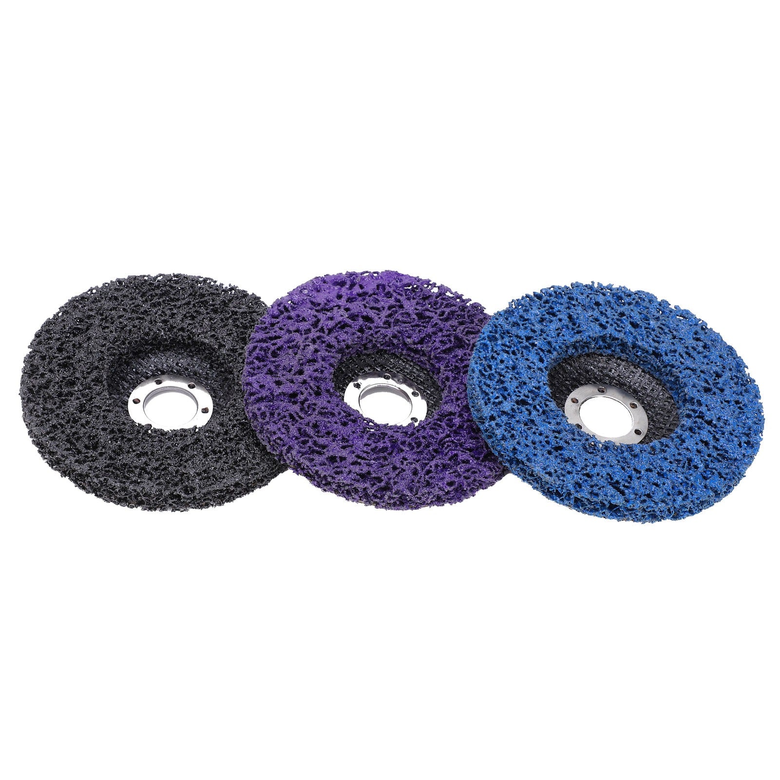 3Pcs Angle Grinder Polishing Disc Elastic Resin Grinding Wheel Polishing Pad 4.5in 115mm