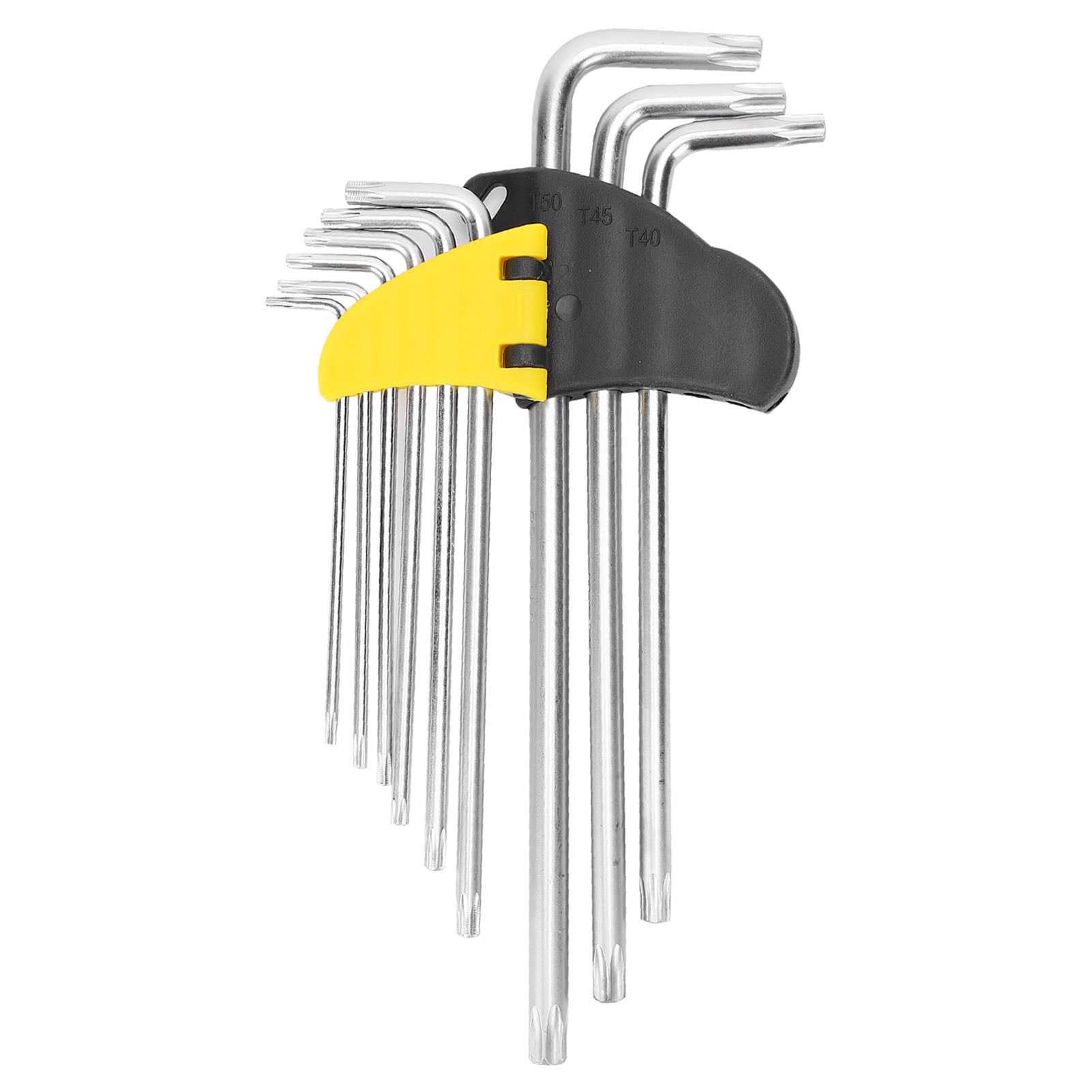 9PCS Star Shape Hex Socket Wrench Set Extended Length Hex Key Set Repair Accessory