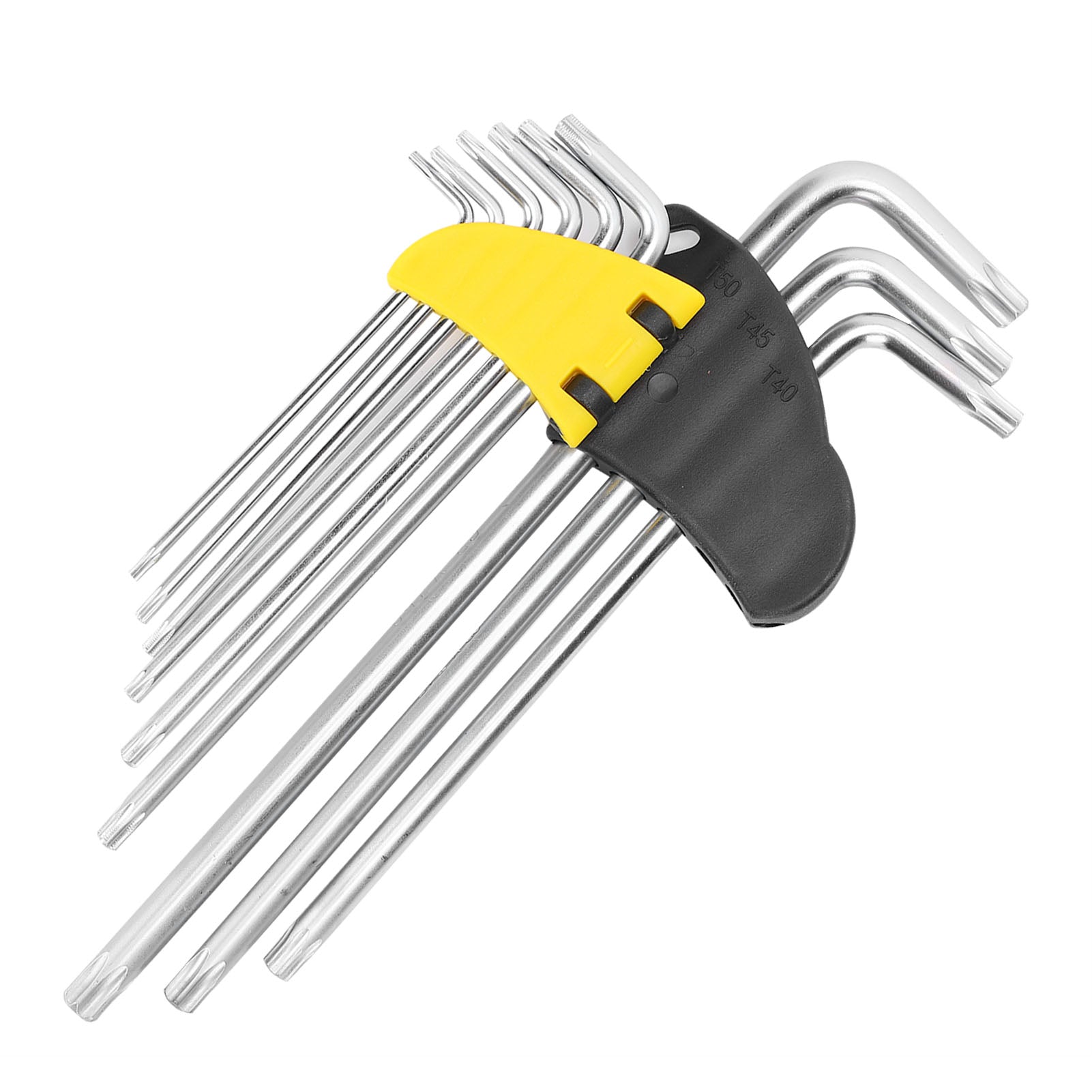 9PCS Star Shape Hex Socket Wrench Set Extended Length Hex Key Set Repair Accessory