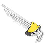 9PCS Star Shape Hex Socket Wrench Set Extended Length Hex Key Set Repair Accessory