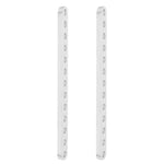 1 Pair Flat Beam 13 Holes 4 x 8 x 104mm 3102‑0009‑0104 Robotic Structure Part Accessory