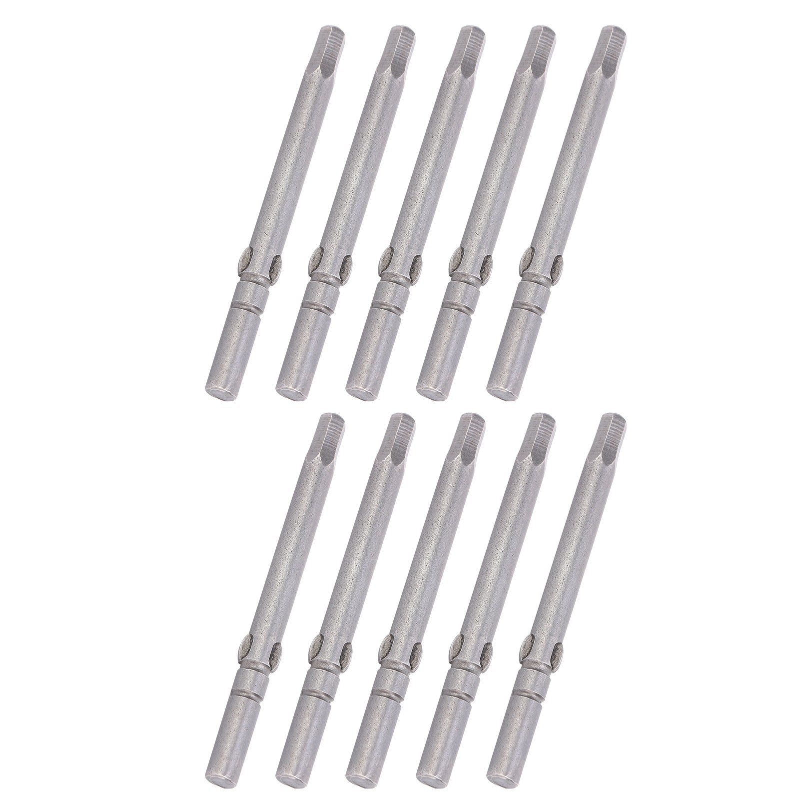 10Pcs Magnetic Head Screwdriver Bits Electric Hex Socket S2 Alloy Steel Industrial Tools