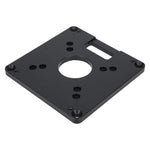 Router Table Insert Plate Aluminium Alloy CNC Trimmer Woodworking Engraving Accessory