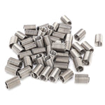 50Pcs Wire Thread Insert Sleeve Bushing Screw Protective Coil Screw Repair Nut Kit M10 x 1.52.5D