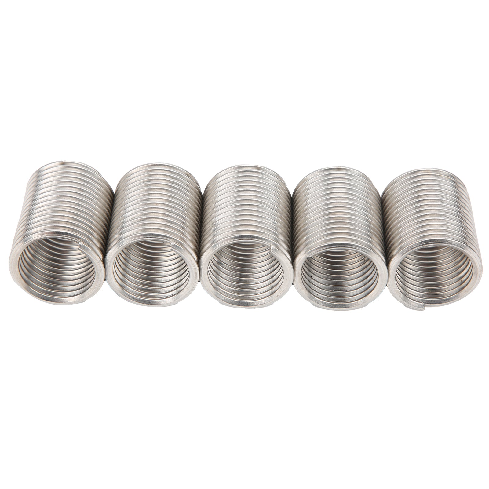 5Pcs Thread Inserts Male Female Reducing Nut Repair Tool Stainless Steel Fastener M22x2.5x2D