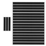 19Pcs Profile Frame Bracket Aluminum Alloy Black Oxidized Sectionalbar for VORON V0 Printer