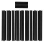 19Pcs Profile Frame Bracket Aluminum Alloy Black Oxidized Sectionalbar for VORON V0 Printer