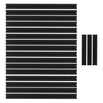 19Pcs Profile Frame Bracket Aluminum Alloy Black Oxidized Sectionalbar for VORON V0 Printer