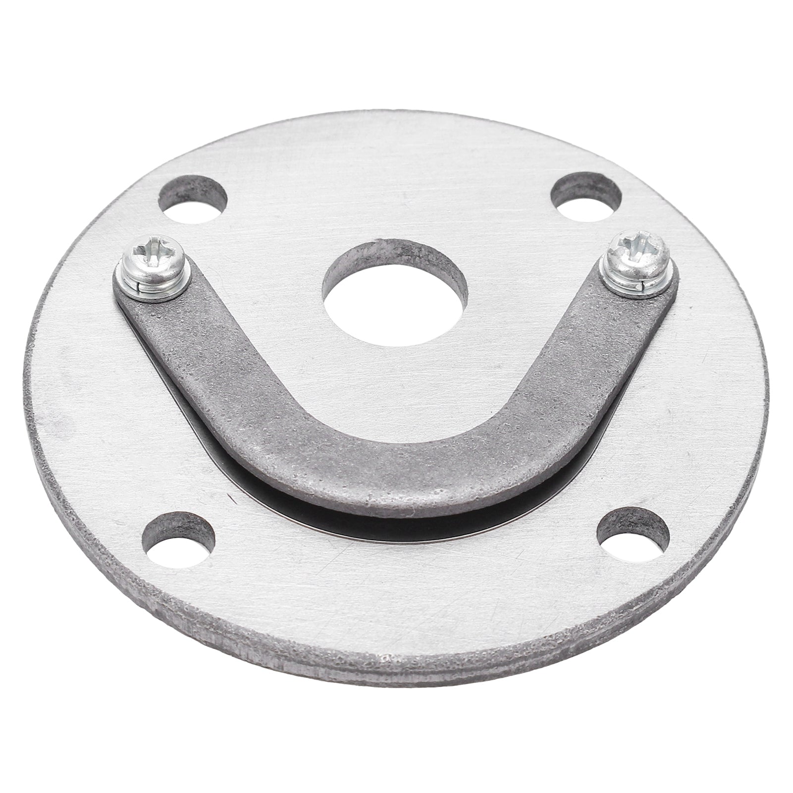 Air Compressor Valve Plate Tongue Shape U Metal Part Accessory Replacement Set 3/8in 45x47mm