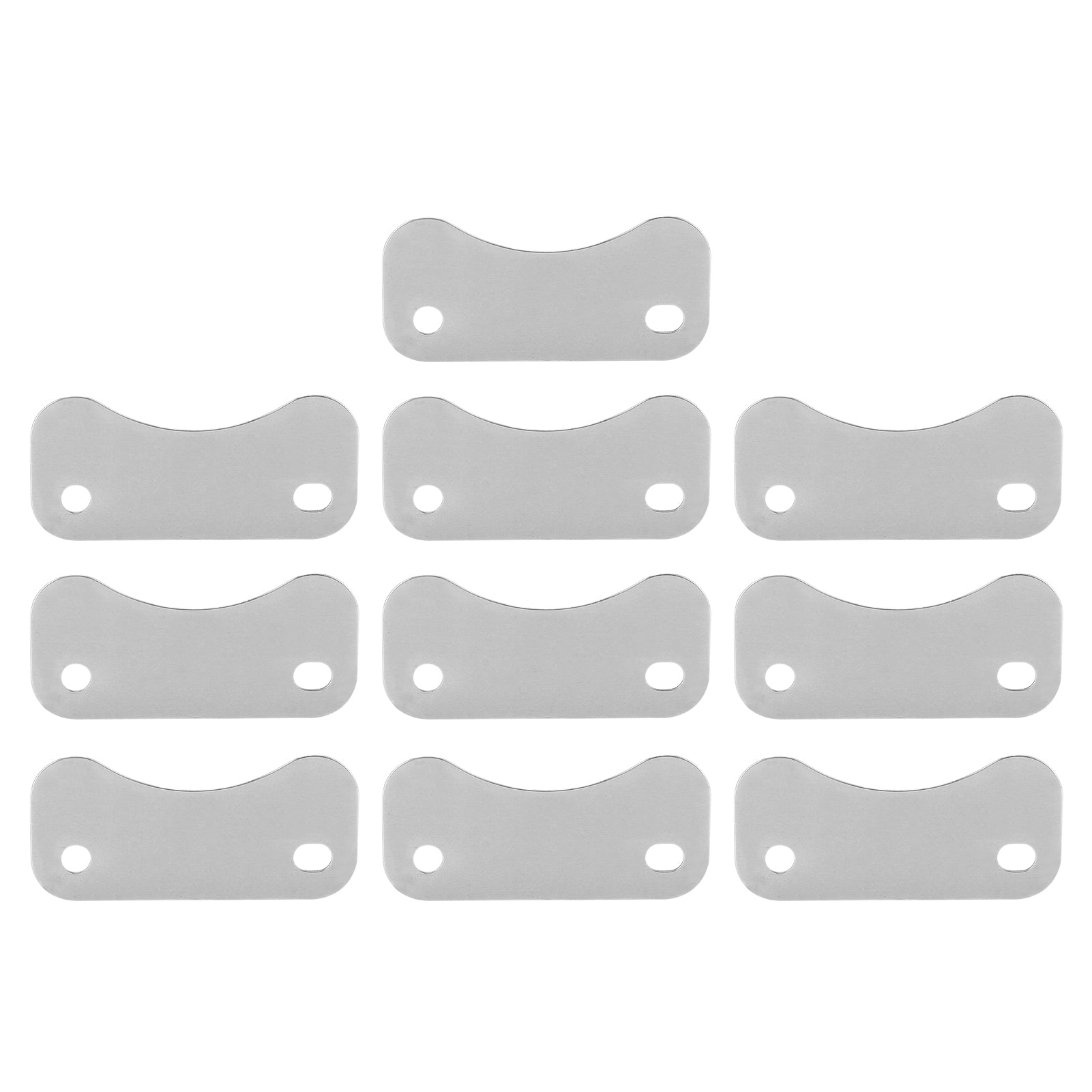 10Pcs Valve Plate Cast Iron Material Air Pump 0.97/1.13 Repair Accessories for 95mm Cylinder